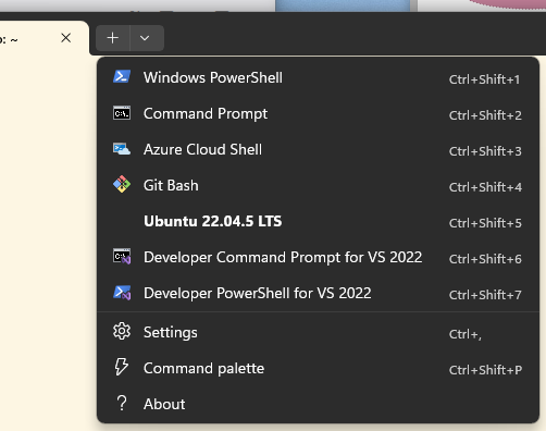 Selecting a new terminal type is a breeze