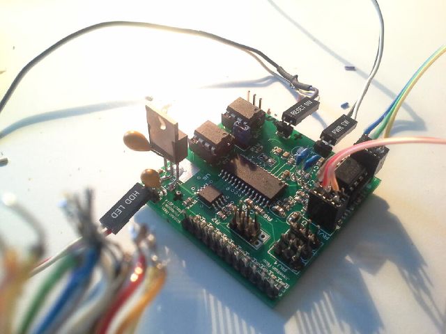 FVpedal assembled PCB 2