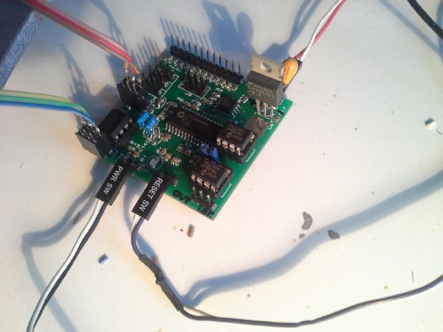 FVpedal assembled PCB 1