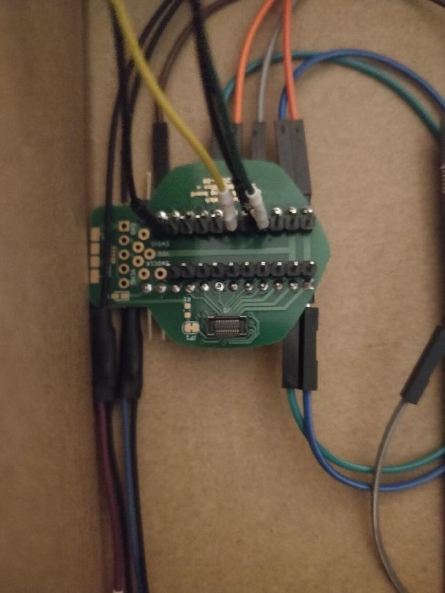 Charge/debug PCB