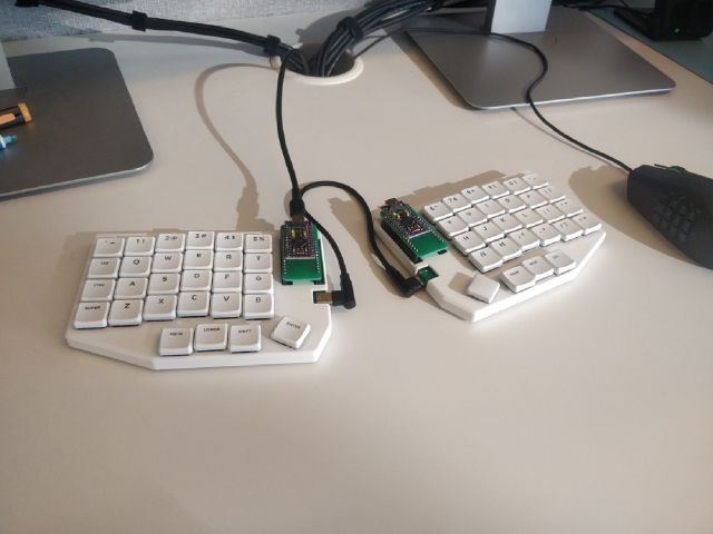 assembled keyboard