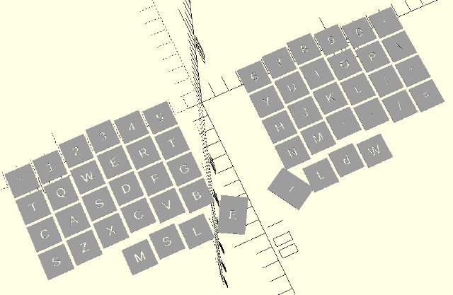 openscad layout